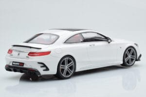 Mercedes Brabus 900 S-Class C222 Coupe Polar White GT Spirit 1:18 GT747 Resin - image 2 of 6