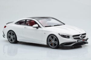 Mercedes Brabus 900 S-Class C222 Coupe Polar White GT Spirit 1:18 GT747 Resin - image 4 of 6