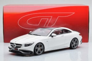 Mercedes Brabus 900 S-Class C222 Coupe Polar White GT Spirit 1:18 GT747 Resin - image 6 of 6