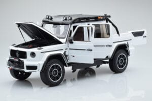 Mercedes Brabus G800 W464 Adventure XLP Polar White Almost Real 1:18 860524 Diecast - image 2 of 8