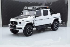 Mercedes Brabus G800 W464 Adventure XLP Polar White Almost Real 1:18 860524 Diecast - image 8 of 8