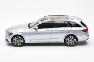 Mercedes C-Class W205 T-Model Silver Asia Exclusive Norev 1:18 183865 Diecast - image 4 of 8