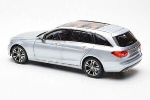 Mercedes C-Class W205 T-Model Silver Asia Exclusive Norev 1:18 183865 Diecast - image 7 of 8
