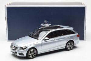 Mercedes C-Class W205 T-Model Silver Asia Exclusive Norev 1:18 183865 Diecast - image 8 of 8