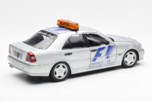 Mercedes C-Class W202 AMG Medical Car F1 1997 UT Models 1:18 26106 Diecast - image 2 of 6