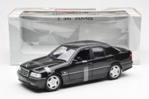 Mercedes C-Class W202 C36 AMG Black Metallic UT Models 1:18 26102 Diecast - image 6 of 6