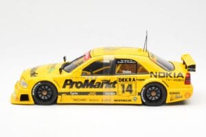 Mercedes C-Class W202 #14 K. Thiim DTM 1994 UT Models 1:18 180943314 Diecast - image 3 of 6