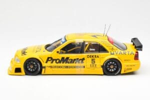 Mercedes C-Class W202 #5 Team Zakspeed Grau DTM 1995 UT Models 1:18 180953305 Diecast - image 3 of 6