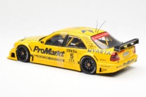 Mercedes C-Class W202 #5 Team Zakspeed Grau DTM 1995 UT Models 1:18 180953305 Diecast - image 5 of 6