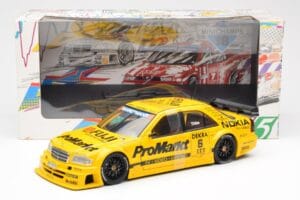 Mercedes C-Class W202 #6 Team Zakspeed K. Thiim DTM 1995 UT Models 1:18 180953306 Diecast - image 6 of 6