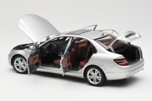 Mercedes C-Class W204 Avantgarde Silver AUTOart 1:18 B66962368 Diecast - image 5 of 8