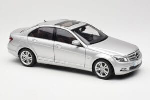 Mercedes C-Class W204 Avantgarde Silver AUTOart 1:18 B66962368 Diecast - image 6 of 8