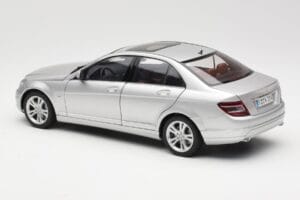 Mercedes C-Class W204 Avantgarde Silver AUTOart 1:18 B66962368 Diecast - image 7 of 8