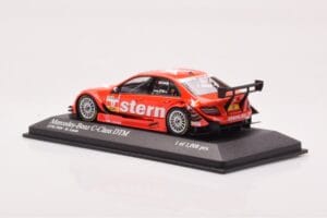 Mercedes C-Class W204 DTM Stern AMG Mercedes #17 M. Lauda DTM 2009 Minichamps 1:43 400093817 Diecast - image 3 of 4