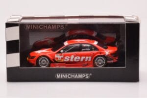Mercedes C-Class W204 DTM Stern AMG Mercedes #17 M. Lauda DTM 2009 Minichamps 1:43 400093817 Diecast - image 4 of 4