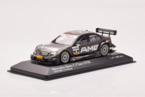 Mercedes C-Class W204 DTM Team AMG Mercedes #4 P. di Resta DTM 2008 Minichamps 1:43 400083804 Diecast - image 2 of 4