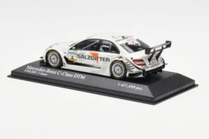 Mercedes C-Class W204 #5 Team AMG Mercedes J. Green DTM 2007 Minichamps 1:43 400073705 Diecast - image 3 of 4