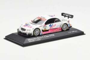 Mercedes C-Class W204 #17 Team Mucke S. Mucke DTM 2006 Minichamps 1:43 400063517 Diecast - image 2 of 4