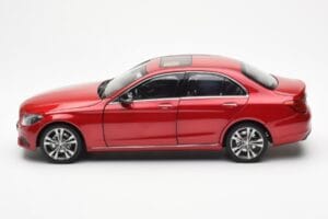 Mercedes C-Class W205 Red Metallic Asia Exclusive Norev 1:18 183835 Diecast - image 4 of 8