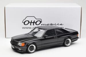 Mercedes 560 SEC C126 AMG Widebody Black Otto 1:18 OT187 Resin - image 6 of 6