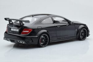 Mercedes C63 AMG W204 Black Series Black GT Spirit 1:18 ZM019 Resin - image 2 of 7