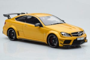 Mercedes C63 AMG W204 Black Series Gold GT Spirit 1:18 GT034 Resin - image 4 of 6