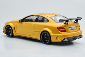 Mercedes C63 AMG W204 Black Series Gold GT Spirit 1:18 GT034 Resin - image 5 of 6