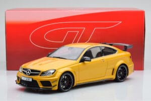 Mercedes C63 AMG W204 Black Series Gold GT Spirit 1:18 GT034 Resin - image 6 of 6