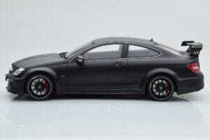 Mercedes C63 AMG W204 Black Series Matte Black GT Spirit 1:18 GT843 Resin - image 3 of 6