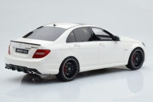Mercedes C63 AMG W204 White GT Spirit 1:18 GT166 Resin - image 2 of 6