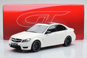 Mercedes C63 AMG W204 White GT Spirit 1:18 GT166 Resin - image 6 of 6