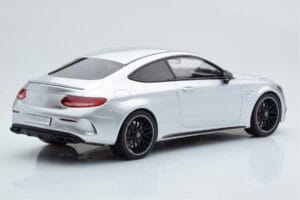Mercedes C63S AMG C205 Coupe Silver GT Spirit 1:18 GT116 Resin - image 2 of 6