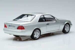 Mercedes CL600 C140 Silver Metallic Norev 1:18 183446 Diecast - image 3 of 7