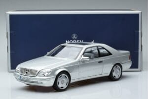 Mercedes CL600 C140 Silver Metallic Norev 1:18 183446 Diecast - image 7 of 7