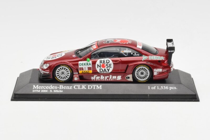 Mercedes CLK #18 Team Persson S. Mucke DTM 2004 Minichamps 1:43 Mercedes CLK #18 Team Persson S. Mucke DTM 2004 Minichamps 1:43 400043318 Diecast