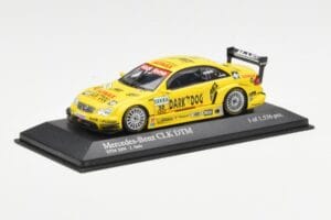 Mercedes CLK #20 Team Rosberg J. Janis DTM 2004 Minichamps 1:43 400043320 Diecast - image 2 of 4