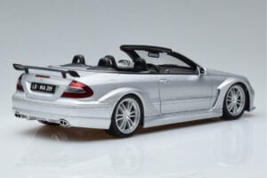 Mercedes CLK DTM AMG W209 Cabriolet Silver Kyosho 1:18 B66962272 Diecast - image 3 of 8