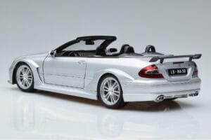 Mercedes CLK DTM AMG W209 Cabriolet Silver Kyosho 1:18 B66962272 Diecast - image 7 of 8