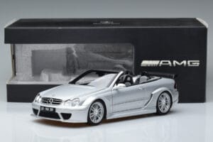 Mercedes CLK DTM AMG W209 Cabriolet Silver Kyosho 1:18 B66962272 Diecast - image 8 of 8