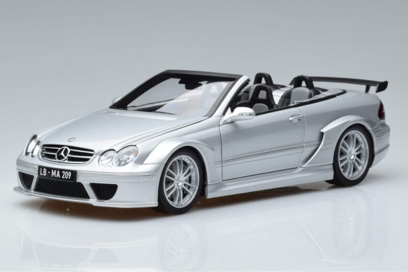 メルセデス ベンツ CLK DTM AMG カブリオレ 1/18 京商 Mercedes CLK DTM AMG W209 Cabriolet Silver Kyosho 1:18