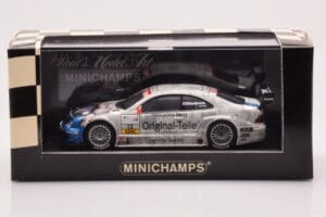 Mercedes CLK DTM Team Original Teile #12 P. Dumbreck DTM 2001 Minichamps 1:43 400023112 Diecast - image 4 of 4