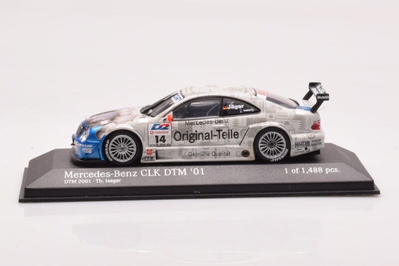 Mercedes CLK DTM Team Persson #14 Jaeger DTM 2001 Minichamps 1:43 Mercedes CLK DTM Team Persson #14 Jaeger DTM 2001 Minichamps 1:43 400013714 Diecast