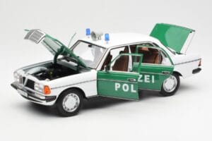Mercedes E-Class W123 Polizei Norev 1:18 B66040676 Diecast - image 2 of 8