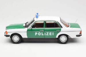 Mercedes E-Class W123 Polizei Norev 1:18 B66040676 Diecast - image 4 of 8