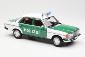 Mercedes E-Class W123 Polizei Norev 1:18 B66040676 Diecast - image 6 of 8