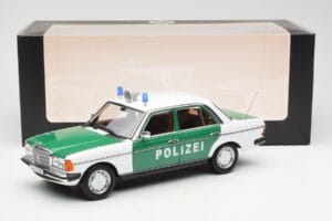 Mercedes E-Class W123 Polizei Norev 1:18 B66040676 Diecast - image 8 of 8