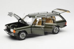 Mercedes 230T W123 T-Model Green Metallic Norev 1:18 183730 Diecast - image 2 of 8