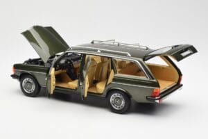 Mercedes 230T W123 T-Model Green Metallic Norev 1:18 183730 Diecast - image 5 of 8