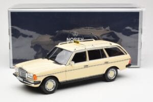 Mercedes 230T W123 T-Model Taxi Norev 1:18 183731 Diecast - image 8 of 8