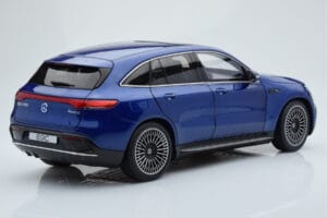 Mercedes EQC 400 Brilliant Blue NZG 1:18 B66963757 Diecast - image 3 of 8